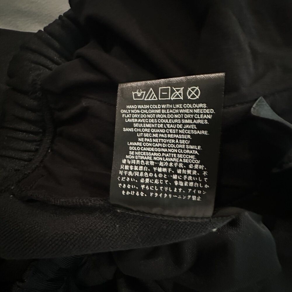 Fear of God Essentials Vintage Black Sweatpants Men's M Baggy Wide Leg #26 - Picture 15 of 16